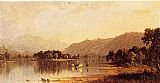Washington Canvas Paintings - Mount Washington from The Saco River